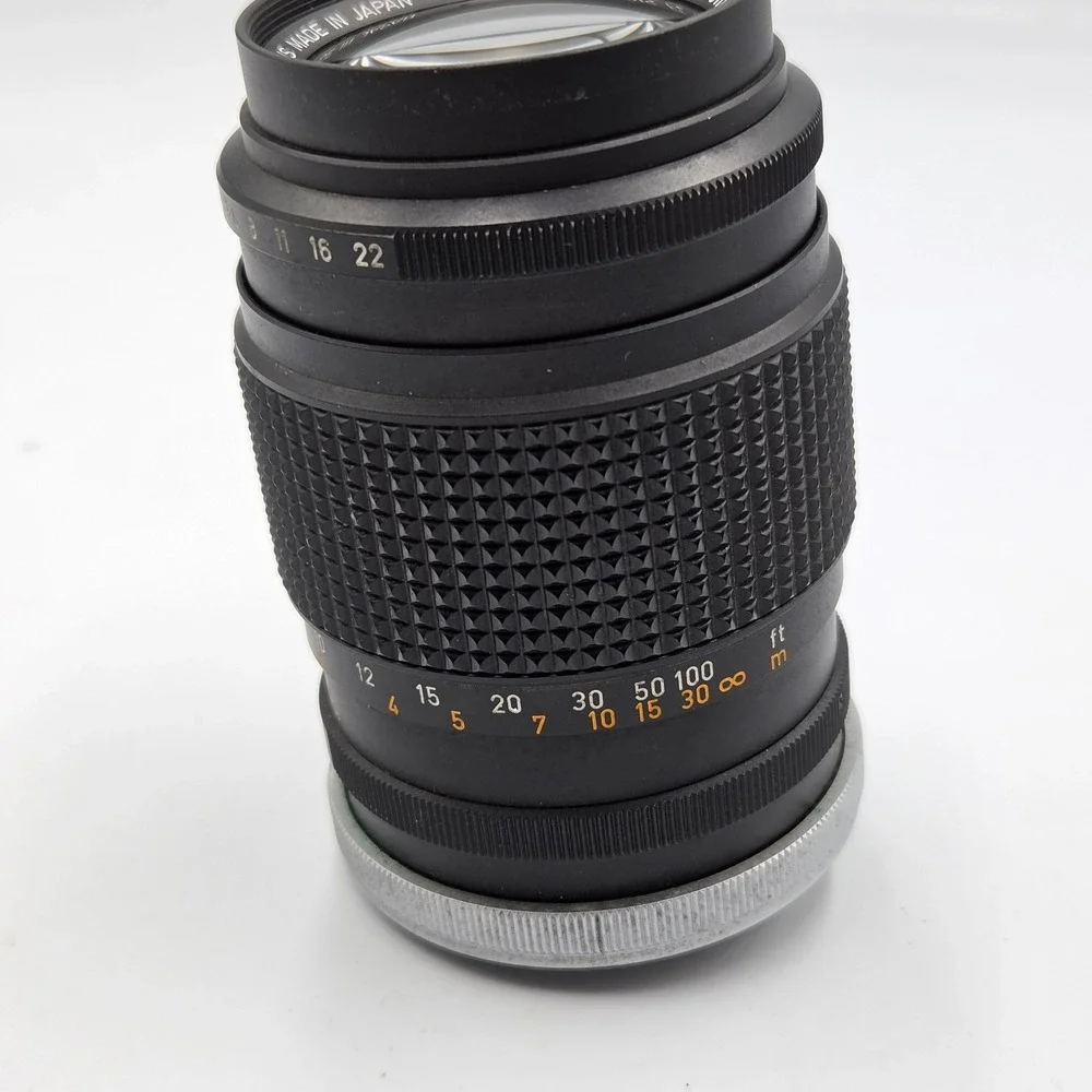 Canon FL 135mm f/3.5 Telephoto Lens Vintage Manual Focus Japan READ